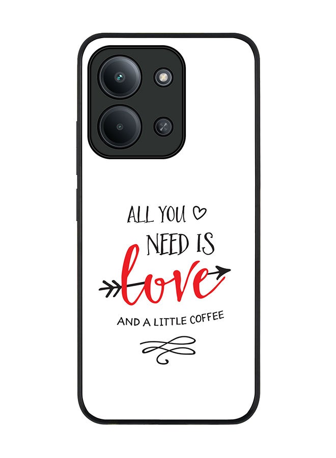 For Xiaomi Poco C85 4G Case,Slim fit Camera Protection, Shockproof Thin Phone cover  - All You Need Is A Little Love